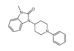 1-Methyl-3-(1-phenylpiperidin-4-yl)-1H-benzo[d]imidazol-2(3H)-one structure
