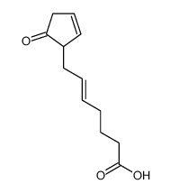 7-(5-oxocyclopent-2-en-1-yl)hept-5-enoic acid Structure