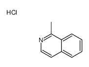 Isoquinoline, 1-Methyl-, hydrochloride picture