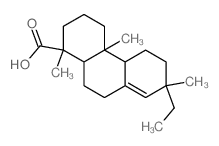 1-Phenanthrenecarboxylicacid, 7-ethyl-1,2,3,4,4a,4b,5,6,7,9,10,10a-dodecahydro-1,4a,7-trimethyl- structure