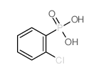 (2-chlorophenyl)phosphonic acid Structure