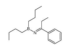 N-dibutylboranyl-1-phenylpropan-1-imine Structure