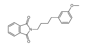 2-(4-(3-methoxyphenyl)butyl)isoindoline-1,3-dione Structure