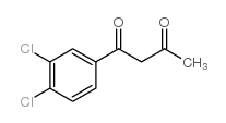 1-(3,4-二氯苯基)-1,3-丁二酮结构式