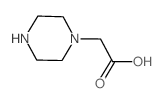2-哌嗪-1-乙酰胺结构式
