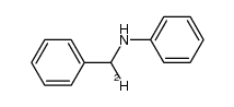 N-phenyl-α-deuterio-bezenemethanamine Structure
