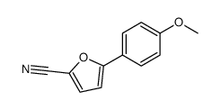 5-(4-Methoxyphenyl)nitrile Structure