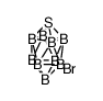 1-S-B9H8-6-Br Structure