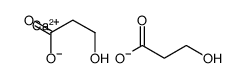 calcium,3-hydroxypropanoate结构式
