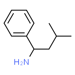 3-METHYL-1-PHENYLBUTAN-1-AMINE structure