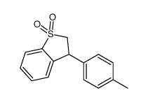 3-(4-methylphenyl)-2,3-dihydro-1-benzothiophene 1,1-dioxide结构式