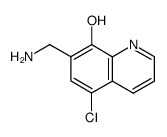 7-aminomethyl-5-chloro-quinolin-8-ol Structure