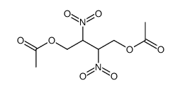 Acetic acid 4-acetoxy-2,3-dinitro-butyl ester结构式