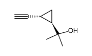 methyl-1 (ethynyl2 cyclopropyl)-1 ethanol trans结构式