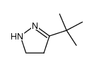 3-t-butyl Δ2-pyrazoline Structure