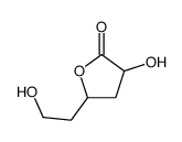 3-hydroxy-5-(2-hydroxyethyl)oxolan-2-one Structure