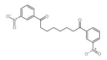 1,8-Octanedione,1,8-bis(m-nitrophenyl)- (8CI) structure