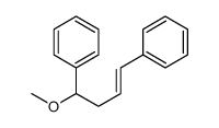 (1-methoxy-4-phenylbut-3-enyl)benzene Structure