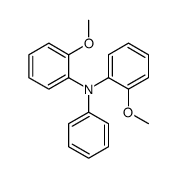 2-methoxy-N-(2-methoxyphenyl)-N-phenylaniline Structure