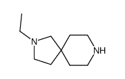 2-ethyl-2,8-diaza-spiro[4.5]decane结构式