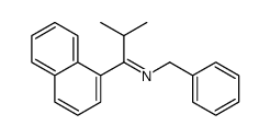 N-benzyl-2-methyl-1-naphthalen-1-ylpropan-1-imine Structure