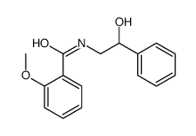 N-(2-hydroxy-2-phenylethyl)-2-methoxybenzamide结构式