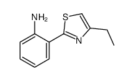 Benzenamine, 2-(4-ethyl-2-thiazolyl)- (9CI)结构式