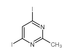 4,6-Diiodo-2-methylpyrimidine structure