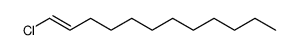 trans-1-chloro-1-dodecen Structure