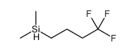 dimethyl(4,4,4-trifluorobutyl)silane结构式
