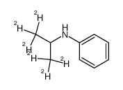 Isopropyl-d(6)-anilin结构式