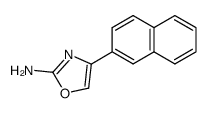 4-naphthalen-2-yl-oxazol-2-ylamine Structure