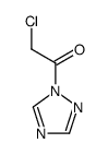 1H-1,2,4-Triazole, 1-(chloroacetyl)- (9CI) Structure