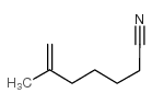 6-METHYL-6-HEPTENENITRILE structure