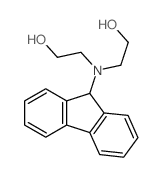 Ethanol,2,2'-(9H-fluoren-9-ylimino)bis- structure