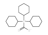 tricyclohexylphosphaniumylmethanedithioate Structure