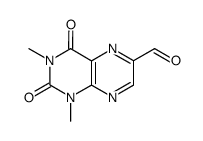 1,3-dimethyllumazine-6-aldehyde Structure