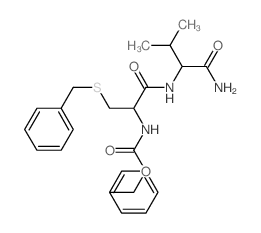 L-Valinamide, N-[(phenylmethoxy)carbonyl]-S-(phenylmethyl)-L-cysteinyl- (9CI) picture