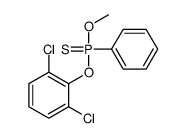 (2,6-dichlorophenoxy)-methoxy-phenyl-sulfanylidene-λ5-phosphane Structure