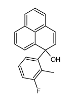 1-(3-Fluor-2-methylphenyl)-1H-phenalen-1-ol Structure
