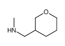 METHYL-(TETRAHYDRO-PYRAN-3-YLMETHYL)-AMINE结构式