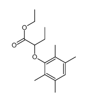 ethyl 2-(2,3,5,6-tetramethylphenoxy)butanoate结构式