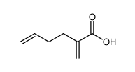 2-methylene-5-hexenoic acid Structure