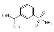 3-(1-氨基乙基)苯磺酰胺结构式