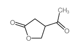 2(3H)-Furanone, 4-acetyldihydro- Structure