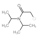 Acetamide,2-chloro-N,N-bis(1-methylethyl)-结构式