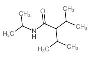 3-methyl-N,2-dipropan-2-yl-butanamide Structure