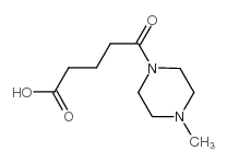 5-(4-METHYL-PIPERAZIN-1-YL)-5-OXO-PENTANOIC ACID structure