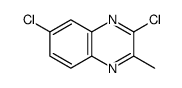 3,6-dichloro-2-methylquinoxaline Structure