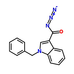 1-Benzyl-1H-indole-3-carbonyl azide Structure